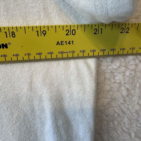 FREE PLANET Size XS LOT OF TWO Shirts Navy &‎ White Terry Cloth Button Front Top - Picture 15 of 16